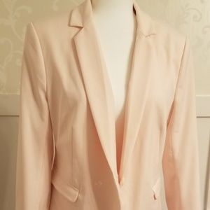NYDJ Pink Single Breasted Blazer